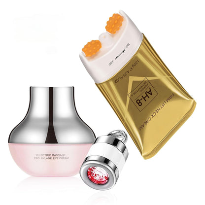 Neck and Eye Care Set with Firming, Smoothing and Hydrating Creams