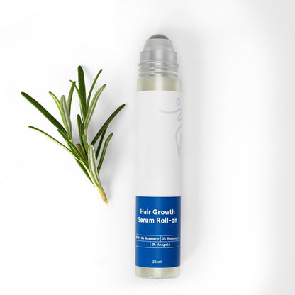 Advanced Hair Growth Roll-On Serum with Rosemary Oil and Peptide Complex