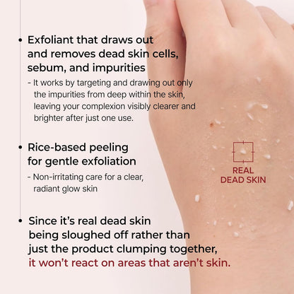 Peel Shot Glow Rice Ampoule Duo with Niacinamide, Pentavitin and Plant-Derived Gommage