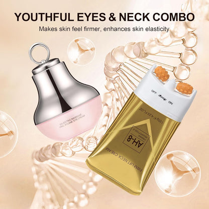 Neck and Eye Care Set with Firming, Smoothing and Hydrating Creams